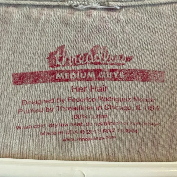 Threadless Men’s Cotton Art T-Shirt - Picture 7 of 8